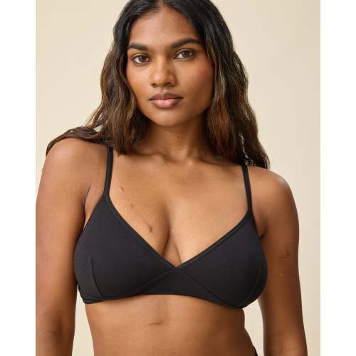 Everyday Bra®️ Maternity & Nursing Wireless Soft Cup Pulls Down | Black WIldflower – Kindred Bravely