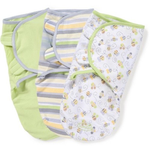 SwaddleMe; 3-pack Natural Bee