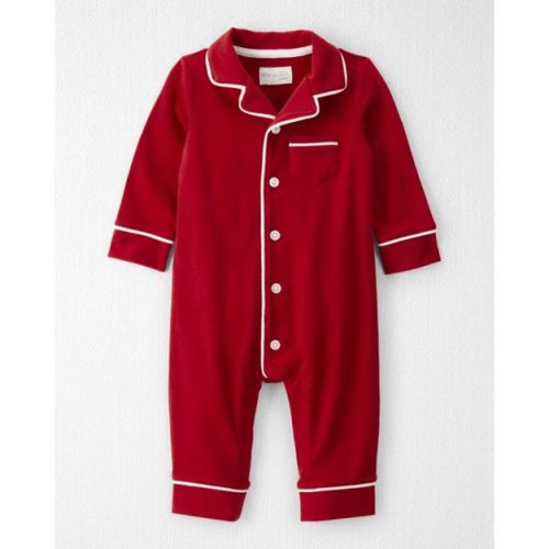 Little Planet By Carter's Organic Baby Pajama Jumpsuit - Red
