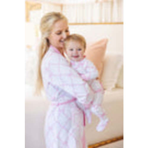 Ready or Not Robe (Women) - Belle Meade Bow with Pier Party Pink