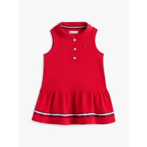 Babies' Sleeveless Stretch Polo Dress