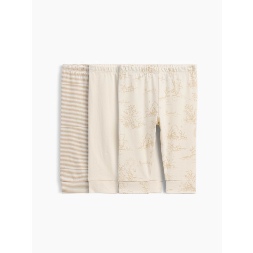 Baby First Favorites Organic Cotton Pull-On Pants (3-Pack)