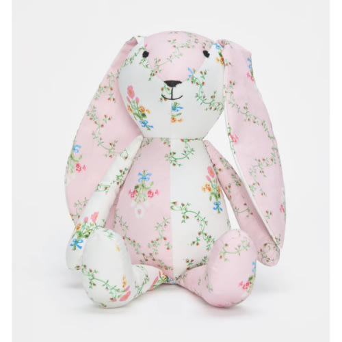 The Nursery Bunny - Light Pink Trellis