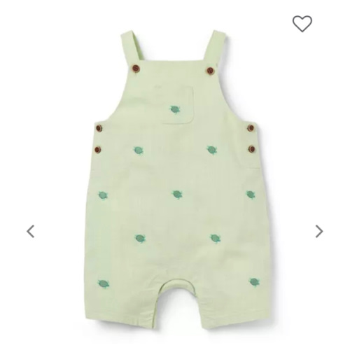 Baby Celery Field Sea Turtle Baby Sea Turtle Overall by Janie and Jack