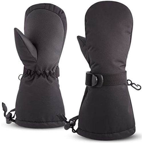 BAVST Winter Kids Waterproof Gloves for Boys Girls Snow Ski Toddler Baby Mittens Outdoor for Infant Teens 1-5T