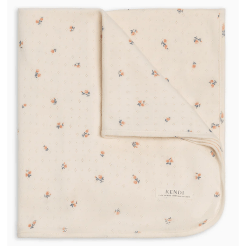 Pointelle Swaddle Blanket
