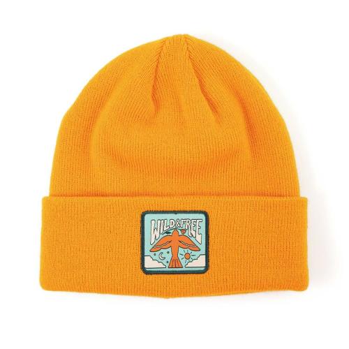 Wild & Free Kids Beanie. Super Soft Knit Cap. Trek Light