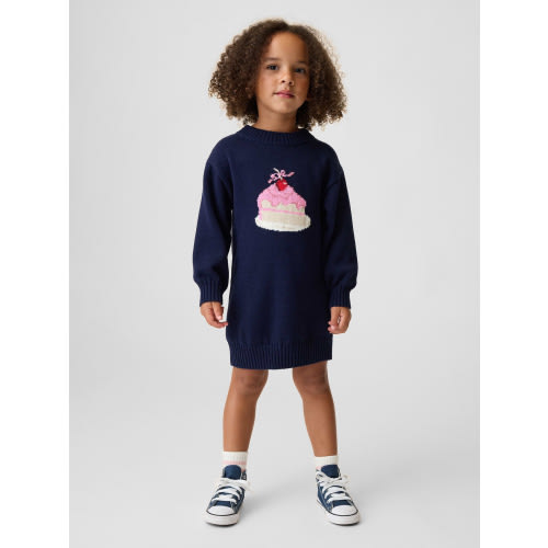Baby & Toddler Cake Sweater Dress