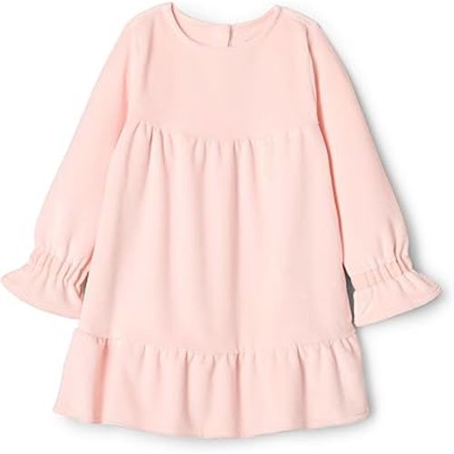 Amazon Essentials x Sofia Grainge Toddler and Baby Girls' Longsleeve Corduroy Dress