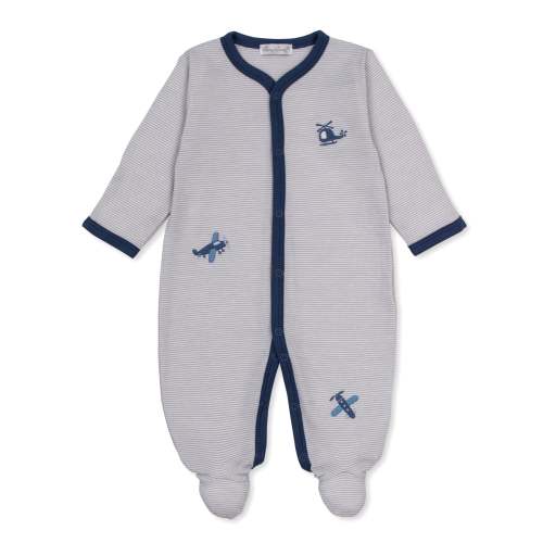 Awesome Aircrafts Stripe Footie