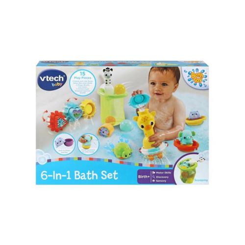 VTech 6 in 1 Bath Toy Set