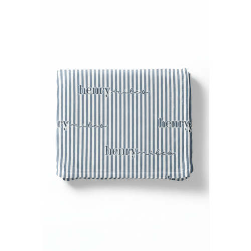 Snuggle Stripes Personalized Kids Blanket