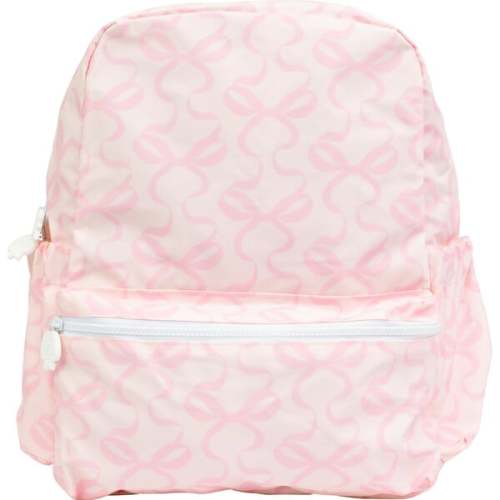 The Large Backpack, Bows on Pink - Apple of My Isla | Maisonette