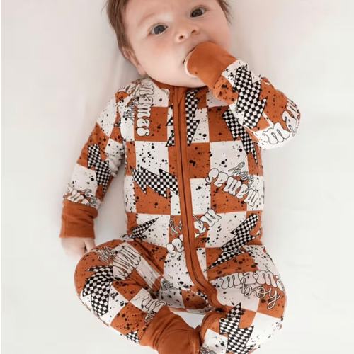 bamboo fiber baby romper zip convertible footie 2 - Temu