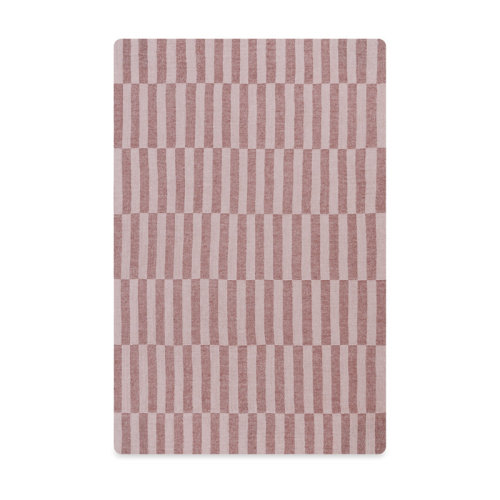 babyletto Maroon Stripe Muslin Mini Crib Sheet & Reviews | Wayfair