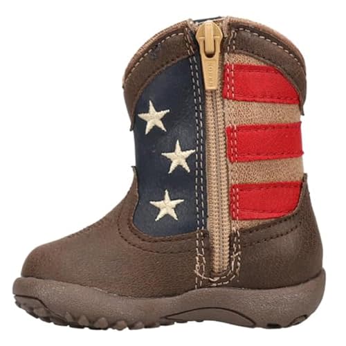 ROPER Baby-Girl's American Patriot Western Boot
