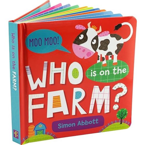 Who is on the Farm? Padded Board Book (Padded Cover) (Peter Pauper Primer)