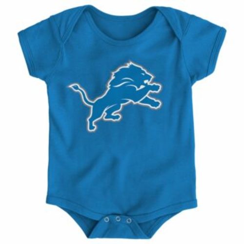 Detroit Lions Primary Logo Infant Creeper - Vintage Detroit Collection