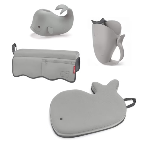 Skip Hop MOBY Baby Bath Essentials Set Grey