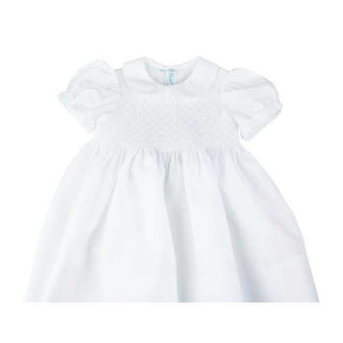 Smocked White Dress for Girls and Toddlers | Feltman Brothers