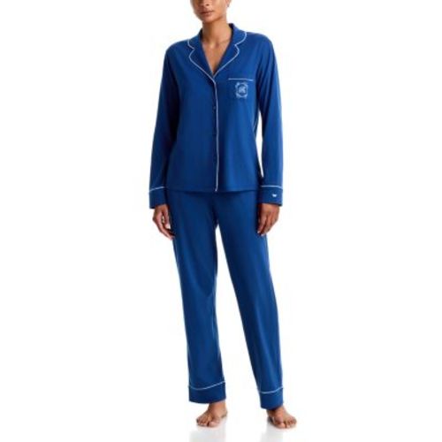x Bloomingdale's Cotton Toile Long Pajama Set