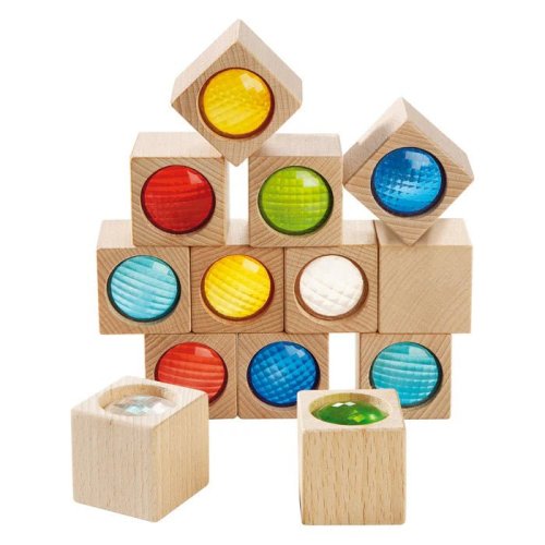 Haba Kaleidoscopic Blocks | Wooden Toys- Blue Otter Toys