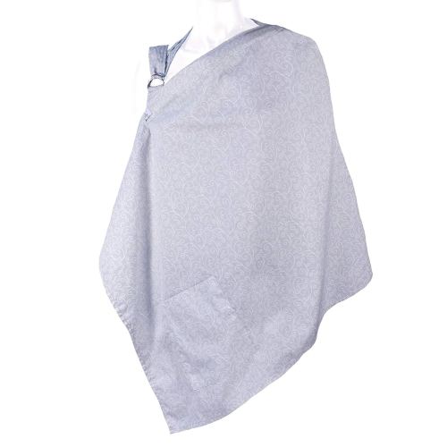 LK Baby Nursing Cover for Breastfeeding Privacy EXTRA WIDE for Full Coverage - Breathable 100% Cotton, Stylish and - AZO Free