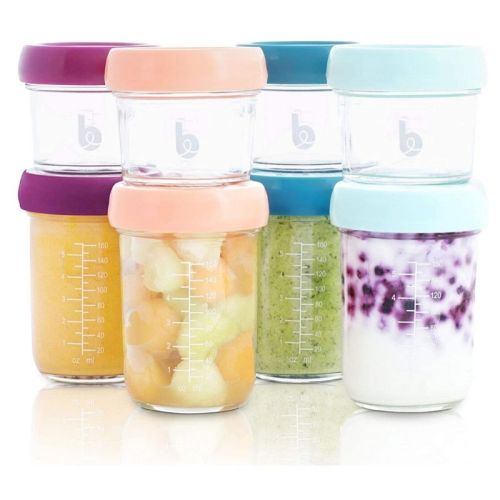 Babybols Glass Food Storage Containers | Snuggle Bugz | Canada's Baby Store