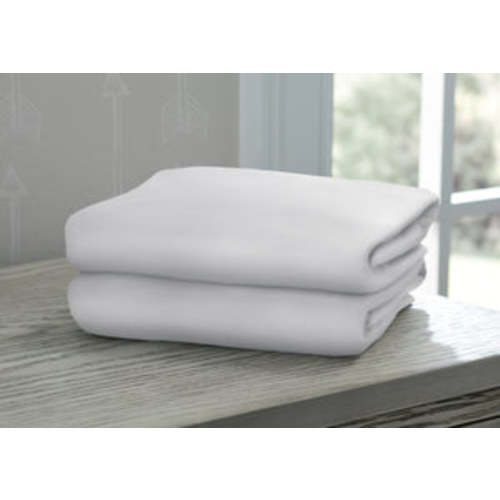 Fitted Crib Sheets - 2 Pack, White