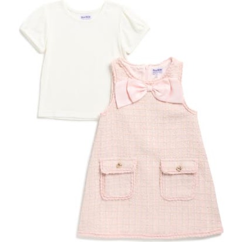 BLUEBERRY Kids' T-Shirt & Bouclé Dress Set | Nordstromrack