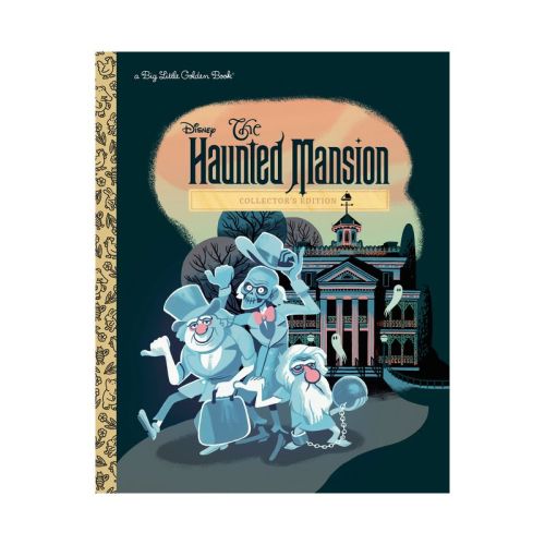 The Haunted Mansion (Disney Classic) - (Big Little Golden Book) by Lauren Clauss (Hardcover)