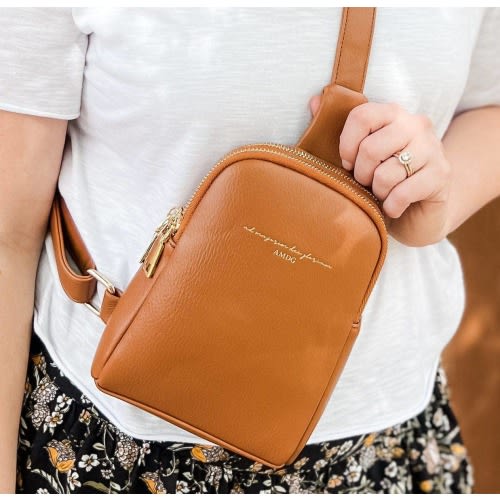 AMDG Catholic Crossbody Bag