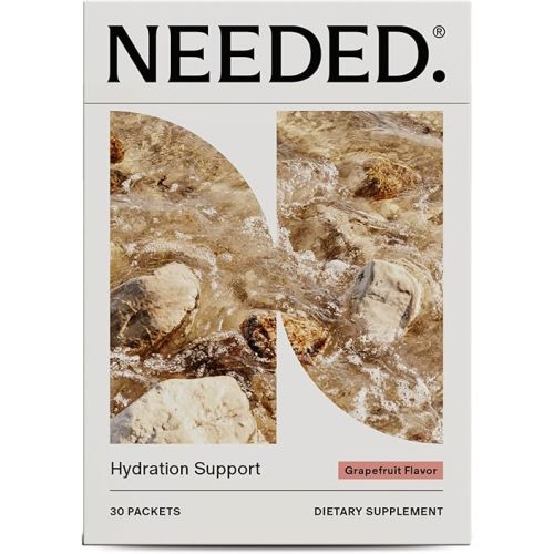 Needed. Hydration Support - for Pregnancy, Prenatal, Electrolytes + Trace Minerals - Support Lactation - Magnesium, Chloride, Sodium, Potassium, Trace Mineral Concentrate (Grapefruit)