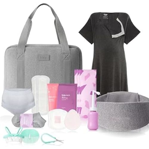 Frida Mom 30pc Pre-Packed Hospital & Baby Essential Travel Bag, Newborn Kit