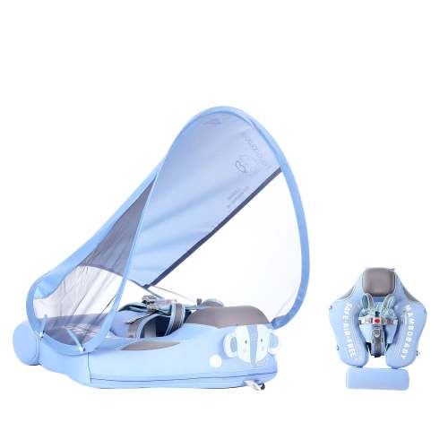 Mambobaby Pool Float Elephant with Canopy