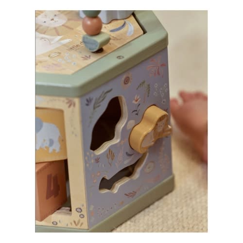 Little Dutch Safari Friends Wooden Activity Hexagon