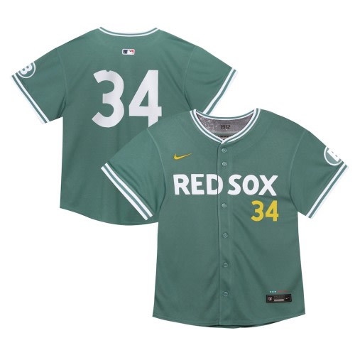 Toddler Boston Red Sox David Ortiz Nike Green 2025 City Connect Limited Retired Player Jersey