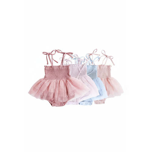 Smocked Tutu Bodysuit
