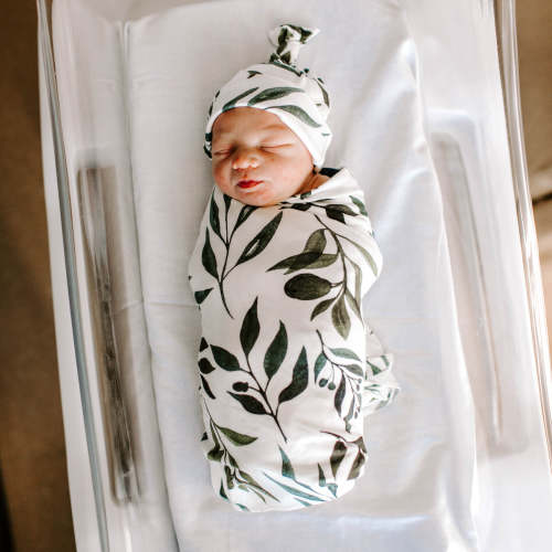 Oliver Swaddle and Hat Set