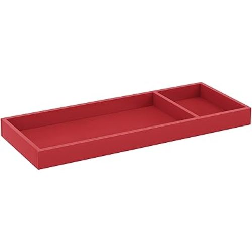 Davinci Universal Wide Removable Changing Tray in Strawberry Red