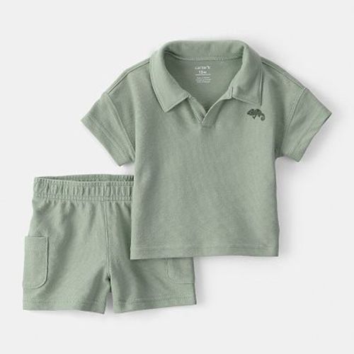 Baby Boy Carter's 2-Piece Polo & Shorts Set