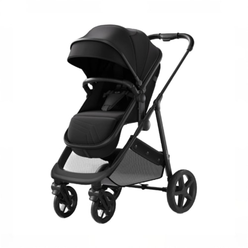 Mompush Wiz Stroller, 2026, Black