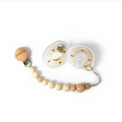 mōmi babypace pacifier gift set - barley