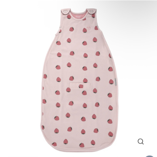 4 Season® Ultimate Baby Sleep Bag, Merino Wool & Organic Cotton, Strawberry