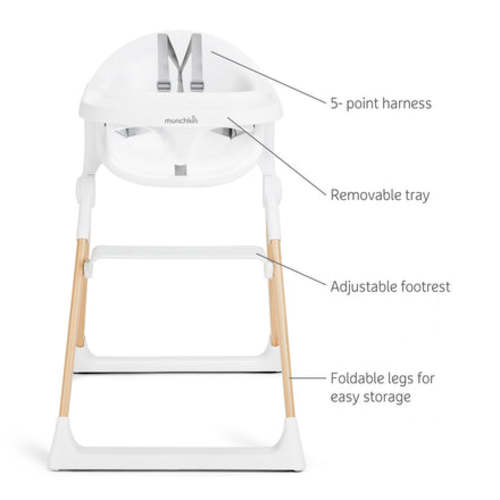 Float™ Foldable High Chair | Munchkin