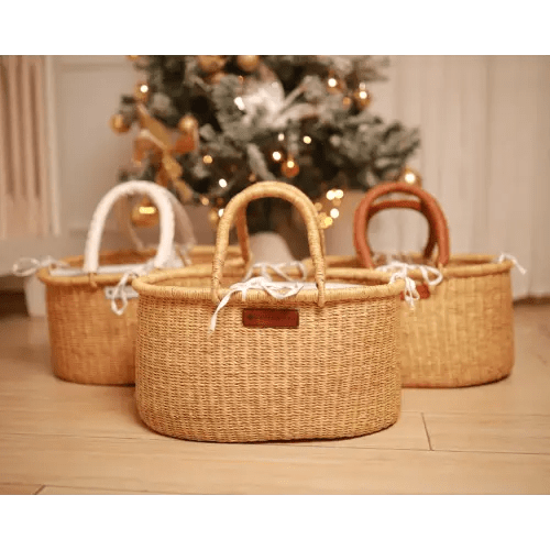 Signature Diaper Caddy Basket- Vegan