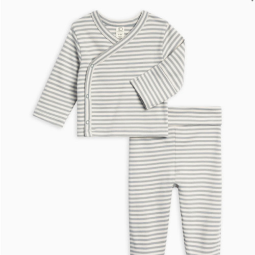 Riley 2 Piece Kimono Wrap Top and Pant Set