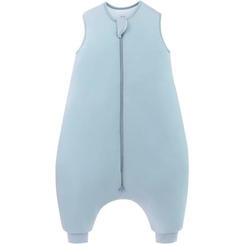 PurComfy Bamboo Viscose Toddler Sleep Sack with Feet, 12-18-24-2t-4t-5t