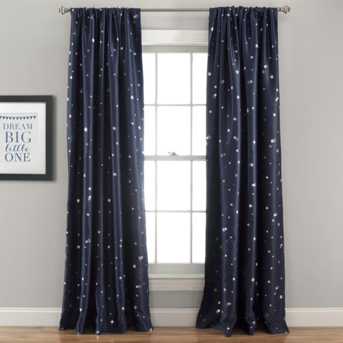 Lush Decor Star Star Room Darkening Thermal Curtain Panels & Reviews | Wayfair
