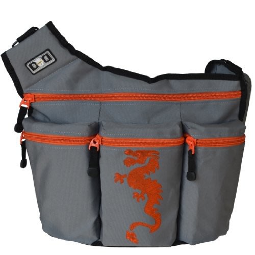 Diaper Dude Diaper Bag - Grey Dragon 